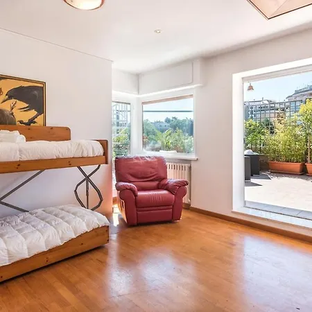 Vatican-metro A Panoramic Penthouse With Jacuzzi Apartment Rome