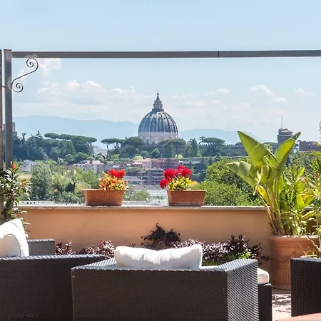 Vatican-metro A Panoramic Penthouse With Jacuzzi * روما